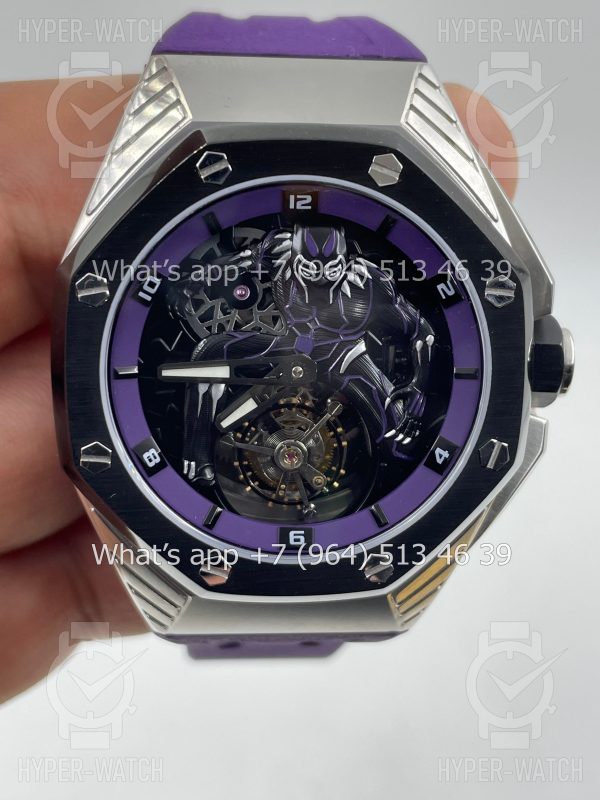 Фото 2 - Audemars Piguet Royal Oak Concept Black Panther Flying Tourbillon 26620IO.OO.D077CA.01