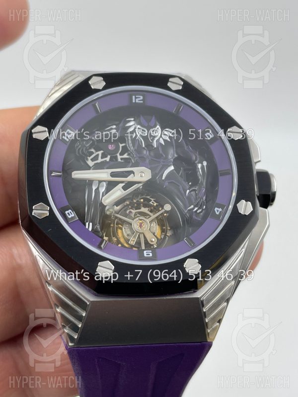 Фото 3 - Audemars Piguet Royal Oak Concept Black Panther Flying Tourbillon 26620IO.OO.D077CA.01