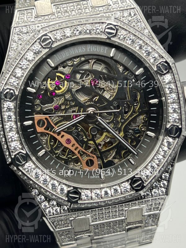 Фото 9 - Audemars Piguet Royal Oak Double Balance Wheel Openworked Diamond