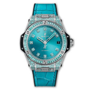 Фото 5 - Hublot Big Bang One Click Paraiba 39 mm 465.WX.897T.LR.0919