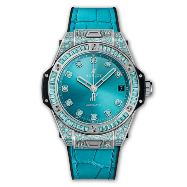 Фото 1 - Hublot Big Bang One Click Paraiba 39 mm 465.WX.897T.LR.0919