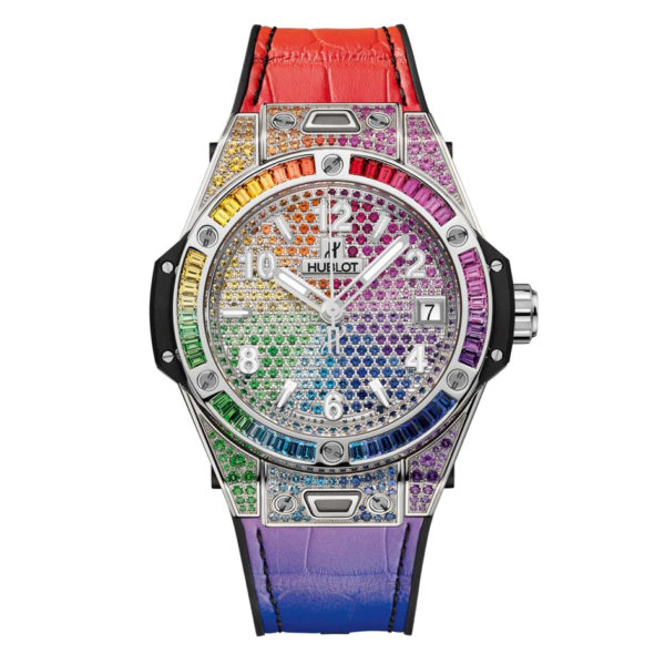 Фото 1 - Hublot Big Bang One Click Rainbow 33mm 485.SX.9900.LR.0999