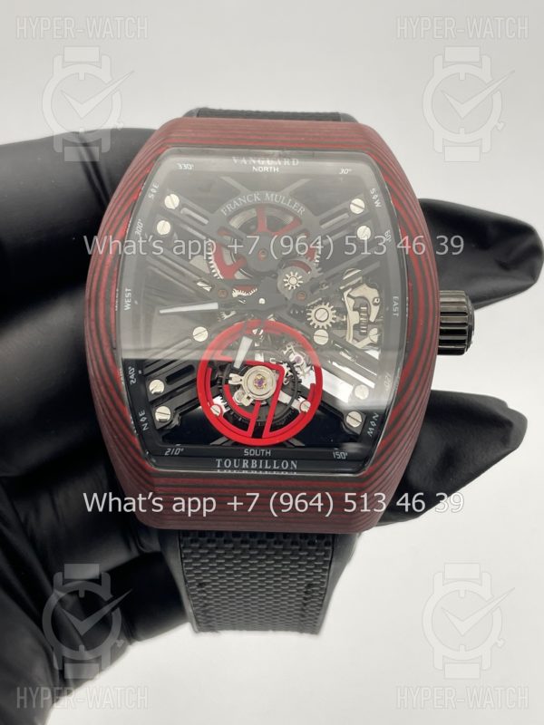 Фото 2 - Franck Muller Vanguard Revolution 3 Skeleton V 45 T SQT 5N BR NR