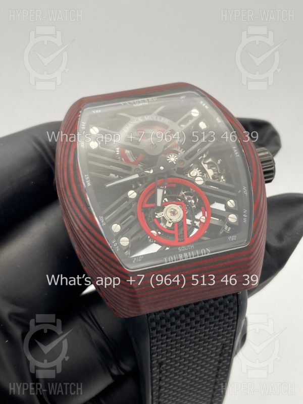 Фото 4 - Franck Muller Vanguard Revolution 3 Skeleton V 45 T SQT 5N BR NR