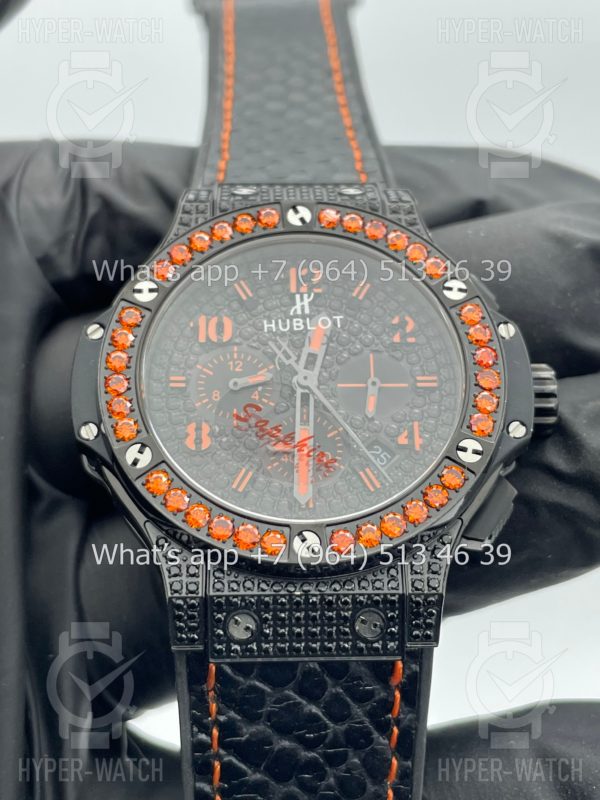 Фото 3 - Hublot  Big Bang 41mm Black Fluo Art 4187