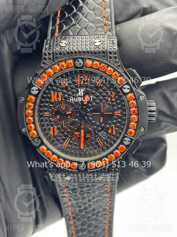 Фото 4 - Hublot  Big Bang 41mm Black Fluo Art 4187