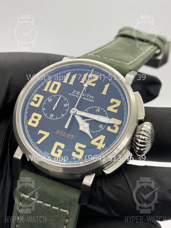 Фото 2 - Zenith Pilot Montre D'aeronef Type 20 45mm Art 4219