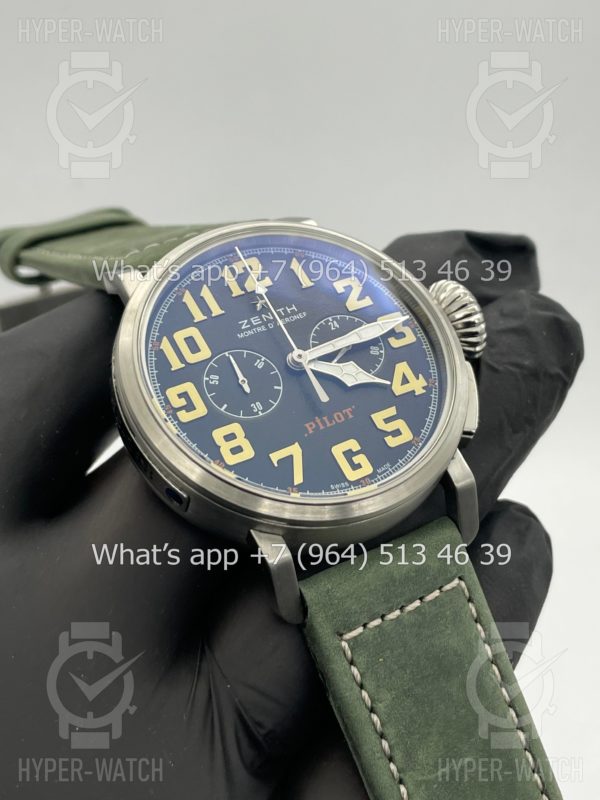 Фото 3 - Zenith Pilot Montre D'aeronef Type 20 45mm Art 4219