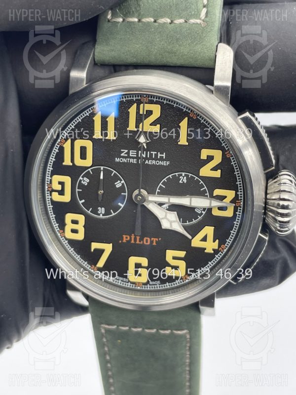 Фото 5 - Zenith Pilot Montre D'aeronef Type 20 45mm Art 4219