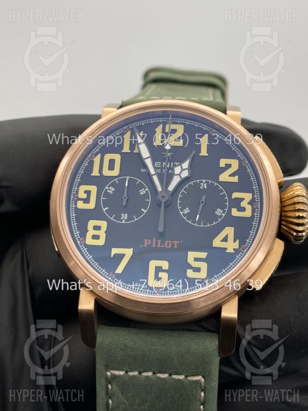 Фото 2 - Zenith Pilot Montre D'aeronef Type 20 45mm Art 4220