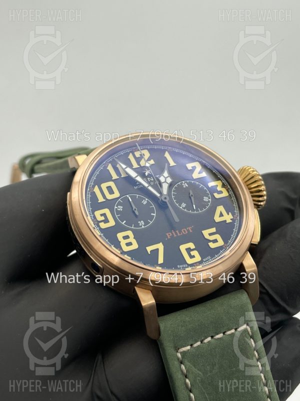 Фото 3 - Zenith Pilot Montre D'aeronef Type 20 45mm Art 4220