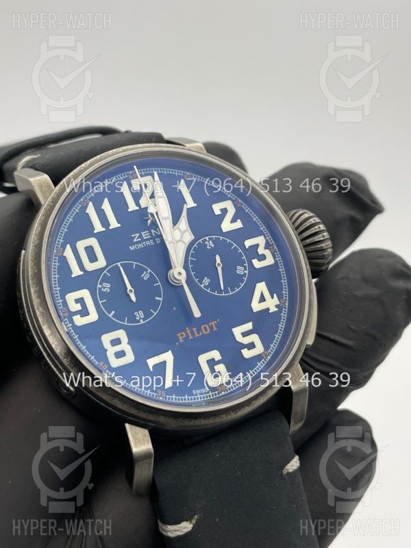 Фото 9 - Zenith Pilot Montre D'aeronef Type 20 45mm Art 4221