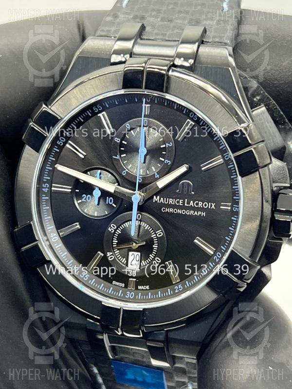 Фото 4 - Maurice Lacroix Aikon Chronograph 44mm AI1018-PVB01-337-1