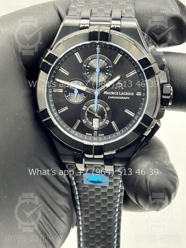 Фото 7 - Maurice Lacroix Aikon Chronograph 44mm AI1018-PVB01-337-1