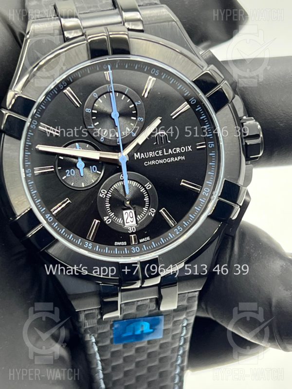 Фото 9 - Maurice Lacroix Aikon Chronograph 44mm AI1018-PVB01-337-1