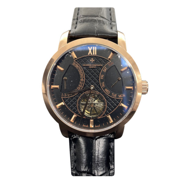 Фото 1 - Vacheron Constantin Patrimony Tourbillon 45mm Black Gold