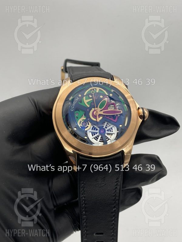 Фото 5 - Corum Bubble Skeleton 47mm Art 4386