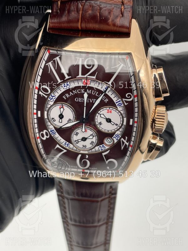 Фото 5 - Franck Muller Cintree Curvex Chronograph 40mm Art 4332