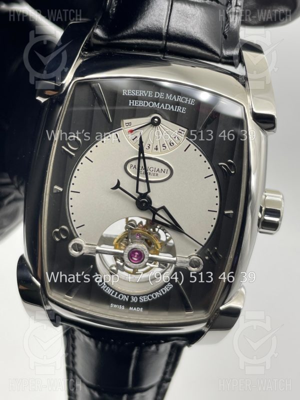 Фото 5 - Parmigiani Fleurier Hebdomadaire Tourbillon Black