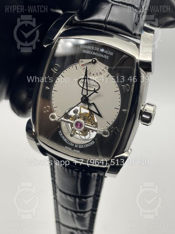 Фото 9 - Parmigiani Fleurier Hebdomadaire Tourbillon Black