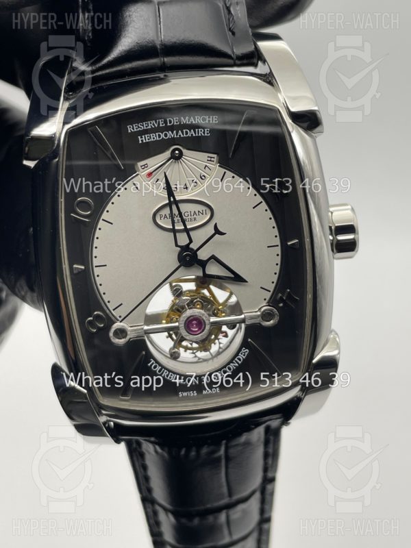 Фото 10 - Parmigiani Fleurier Hebdomadaire Tourbillon Black