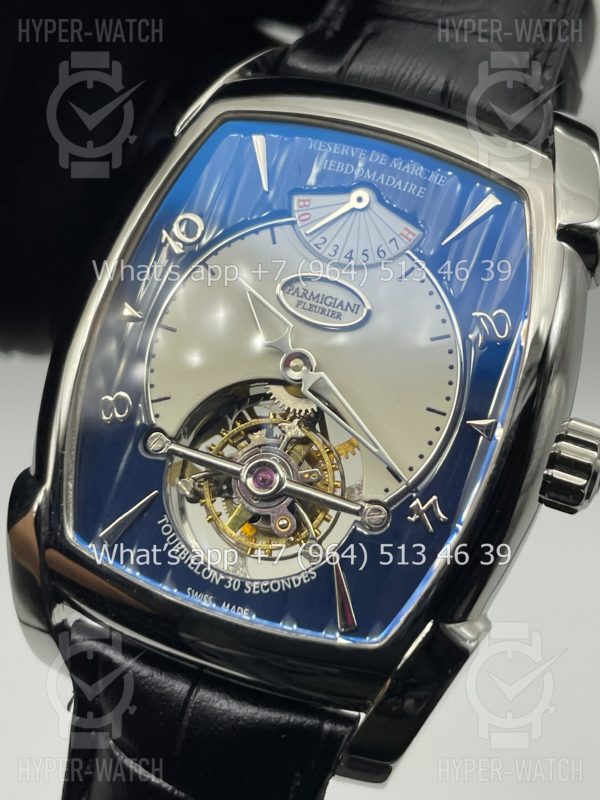 Фото 2 - Parmigiani Fleurier Hebdomadaire Tourbillon Blue