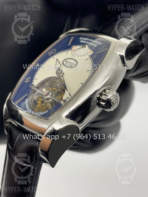 Фото 9 - Parmigiani Fleurier Hebdomadaire Tourbillon Blue