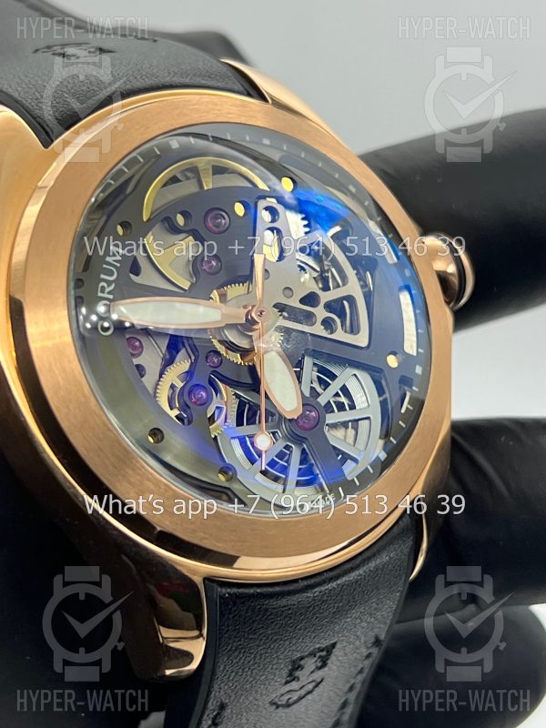 Фото 8 - Corum Bubble Skeleton 47mm Art 4383