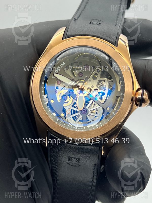 Фото 10 - Corum Bubble Skeleton 47mm Art 4383