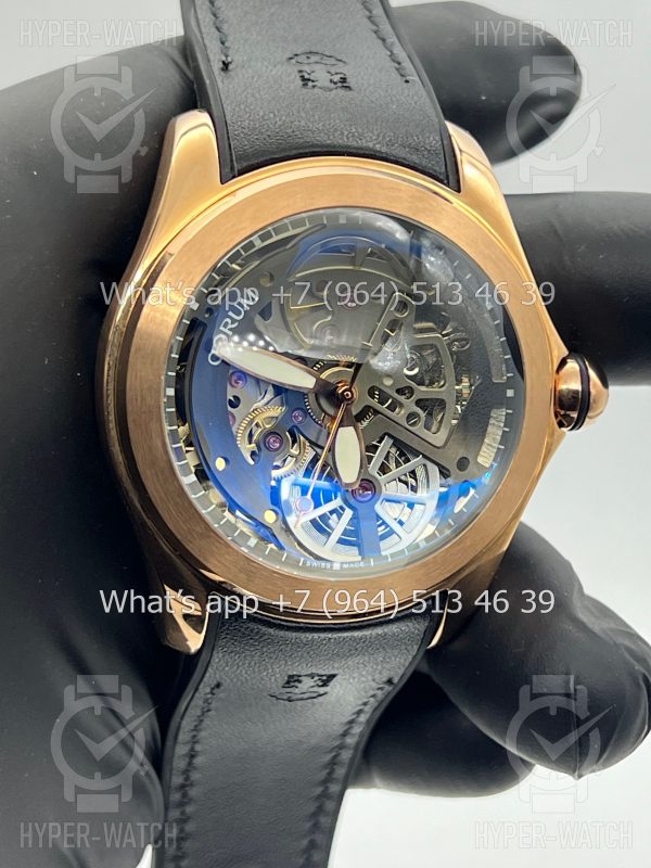 Фото 11 - Corum Bubble Skeleton 47mm Art 4383