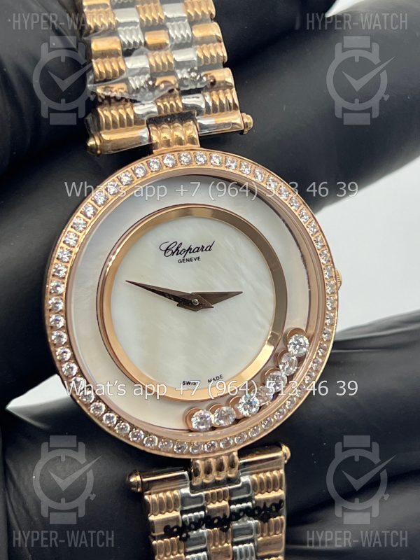 Фото 6 - Chopard Happy Diamonds 32mm Art 4430