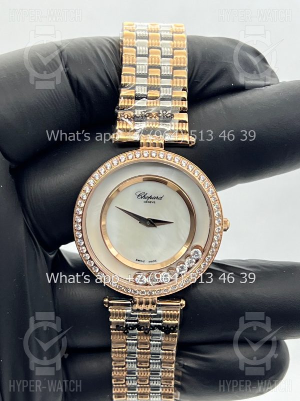 Фото 8 - Chopard Happy Diamonds 32mm Art 4430