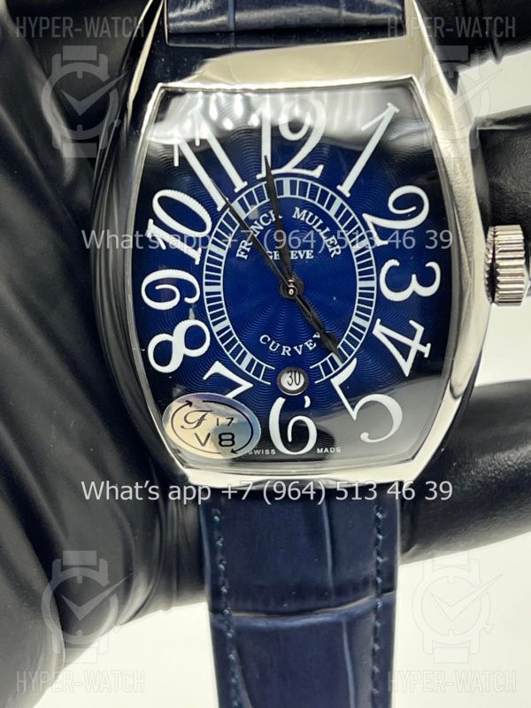 Фото 2 - Franck Muller Cintree Curvex Blue 40mm Art 4319