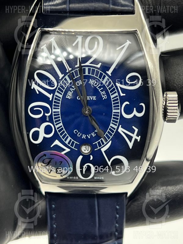 Фото 3 - Franck Muller Cintree Curvex Blue 40mm Art 4319