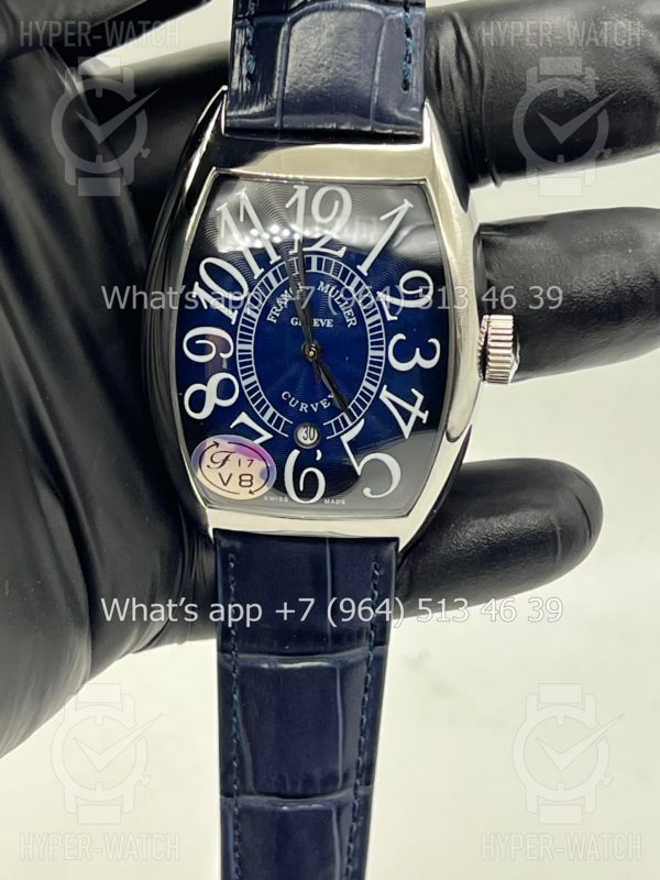 Фото 4 - Franck Muller Cintree Curvex Blue 40mm Art 4319