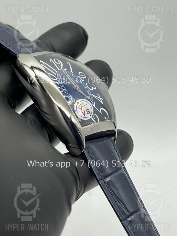 Фото 5 - Franck Muller Cintree Curvex Blue 40mm Art 4319