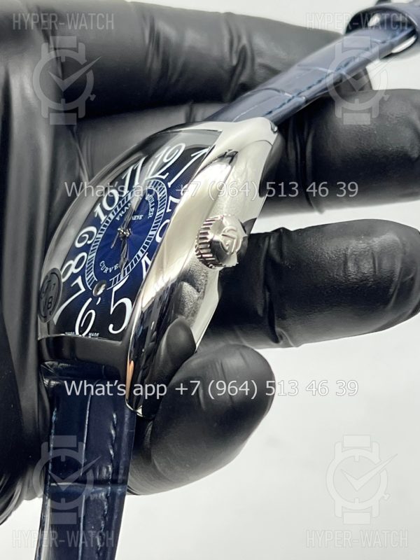 Фото 6 - Franck Muller Cintree Curvex Blue 40mm Art 4319