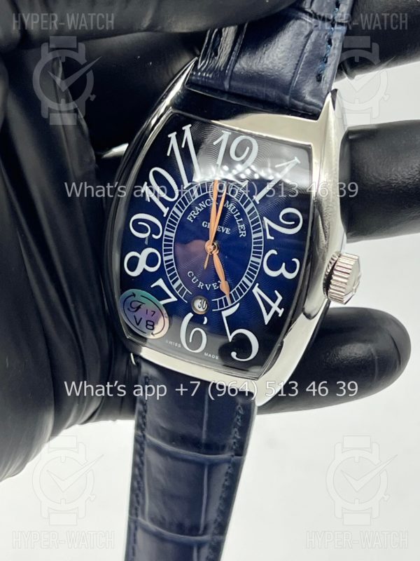 Фото 7 - Franck Muller Cintree Curvex Blue 40mm Art 4319