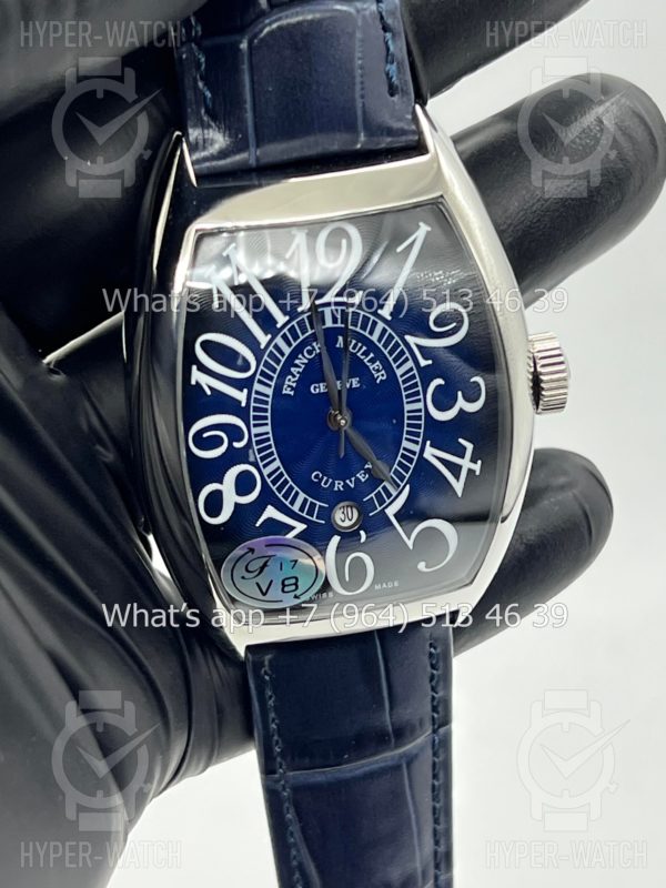 Фото 8 - Franck Muller Cintree Curvex Blue 40mm Art 4319