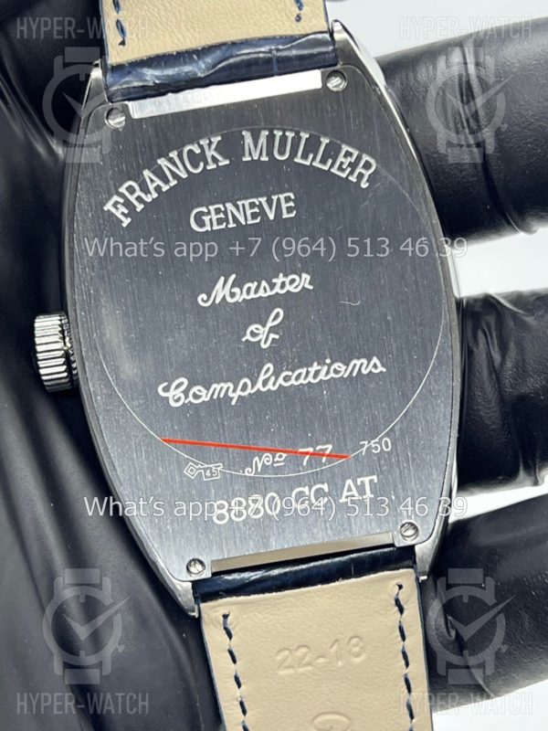 Фото 15 - Franck Muller Cintree Curvex Blue 40mm Art 4319