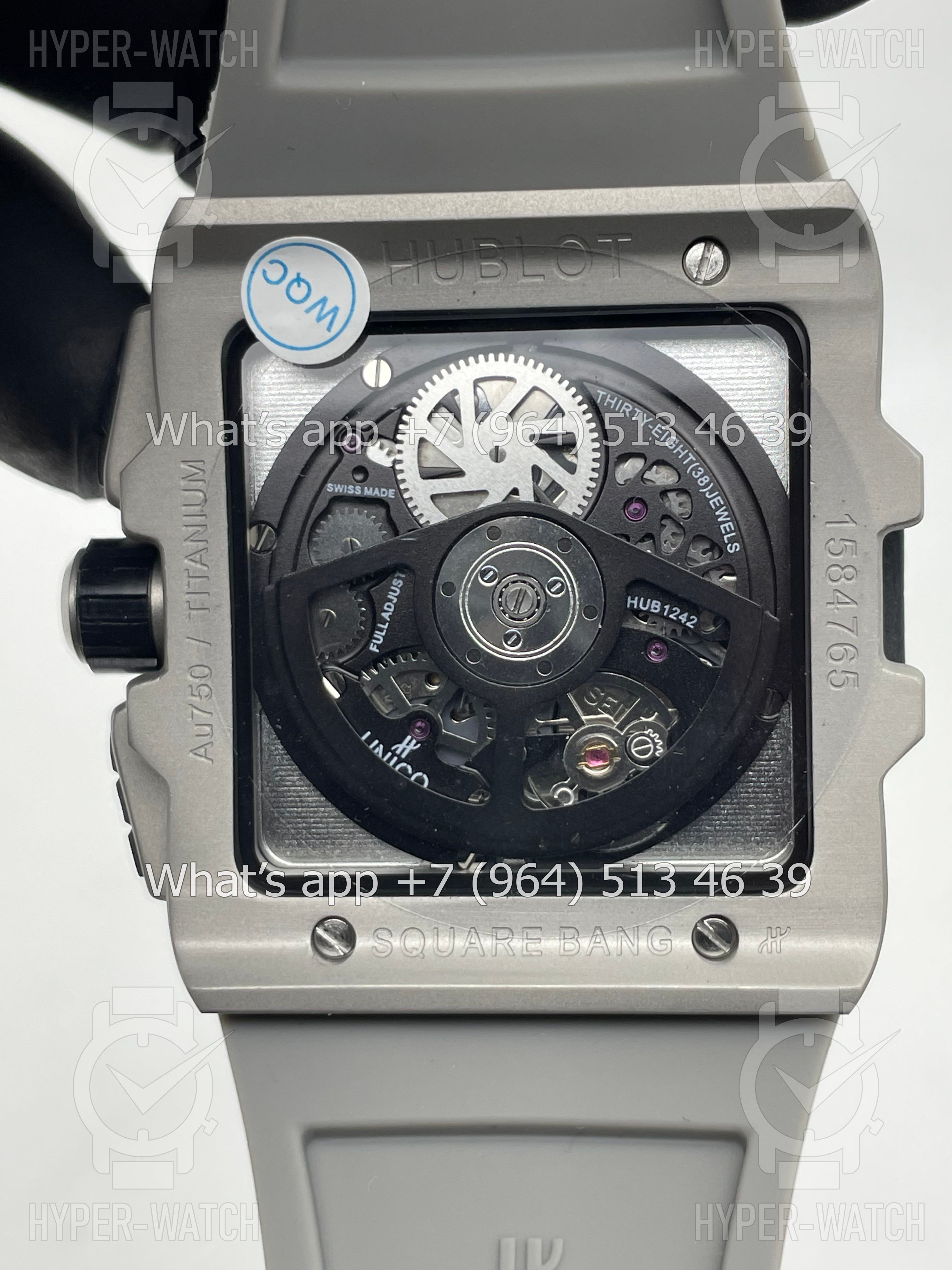 Фото 8 - Hublot Square Bang Unico 42mm Art 4700