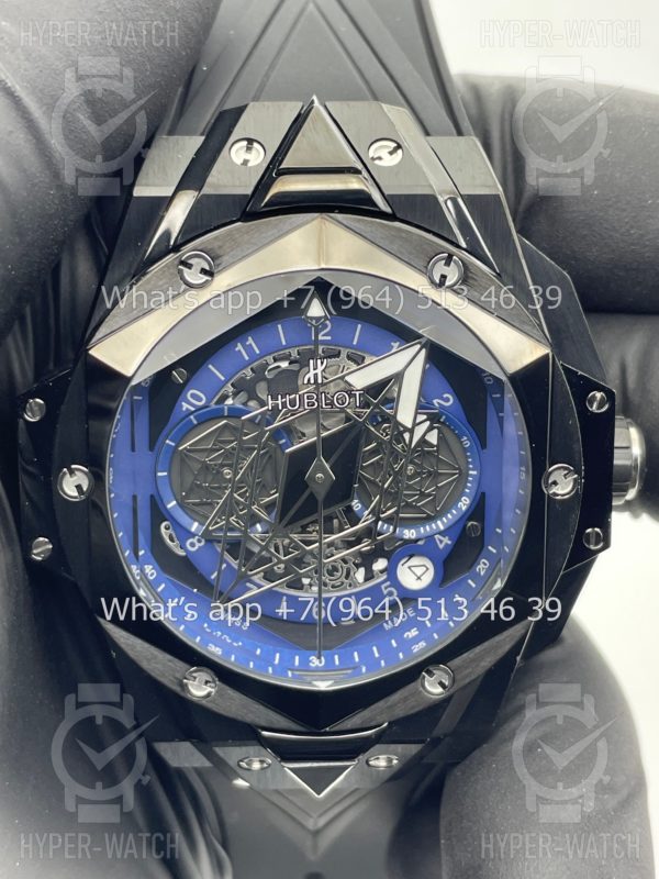 Фото 2 - Hublot Big Bang Sang Bleu II 45 All Black