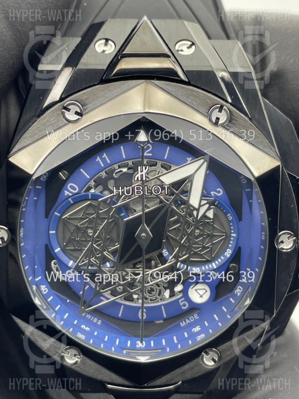 Фото 3 - Hublot Big Bang Sang Bleu II 45 All Black