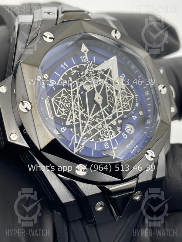 Фото 4 - Hublot Big Bang Sang Bleu II 45 All Black