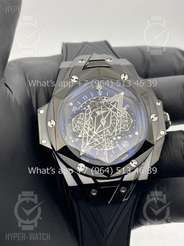 Фото 5 - Hublot Big Bang Sang Bleu II 45 All Black