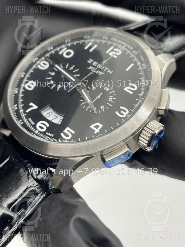 Фото 4 - Zenith Pilot Captain Chronograph 43mm Art 4634