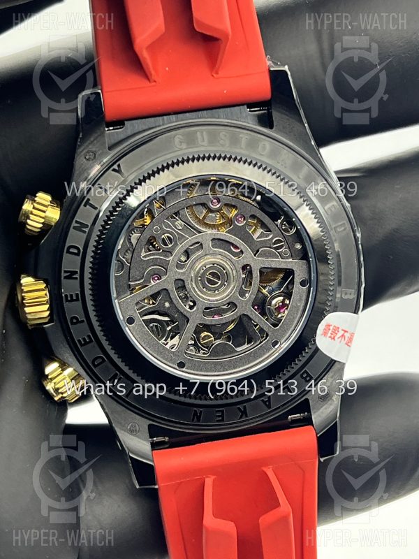 Фото 12 - Rolex Cosmograph Daytona 40mm Blaken Skeleton Red