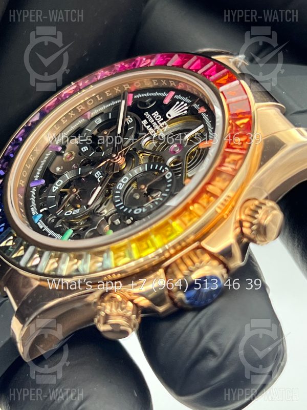 Фото 5 - Rolex Cosmograph Daytona 40mm Blaken Skeleton Gold