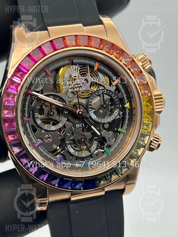 Фото 6 - Rolex Cosmograph Daytona 40mm Blaken Skeleton Gold