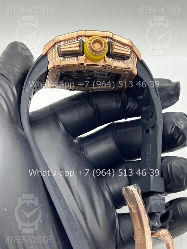 Фото 17 - Richard Mille RM 011-03 Chronograph Diamond Gold